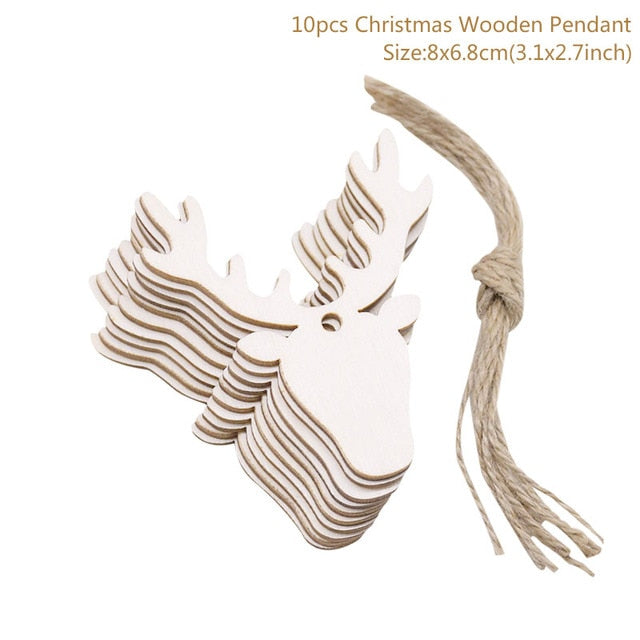 Wooden Christmas Ornaments